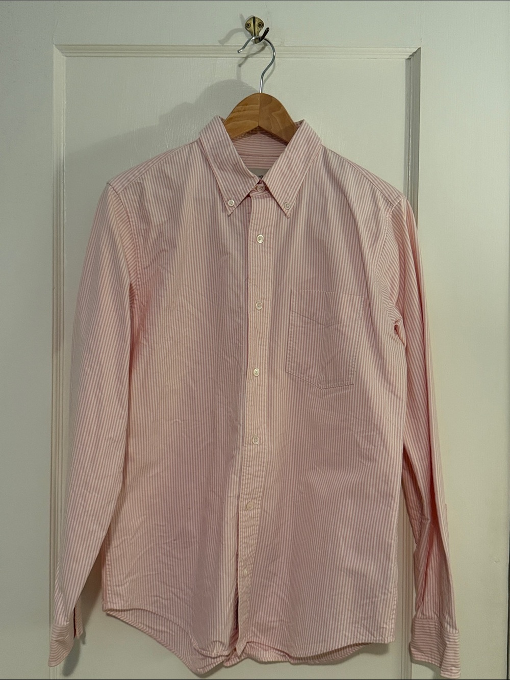 Jack Spade Men's Pink Striped Button-Down Shirt